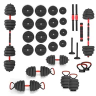Kettlebell - ZESTAW CIĘŻARÓW SGN PRO SET 6W1 HMS - miniaturka - grafika 1