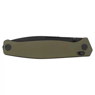 Nóż Real Steel Huginn czarno-oliwkowy, składany - Noże - miniaturka - grafika 2