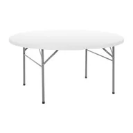 Stoły ogrodowe - Home&Garden Stół cateringowy składany okrągły 152 cm 584483 - miniaturka - grafika 1