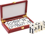 Gry planszowe - Jokomisiada Gra logiczna DOMINO w eleganckie pudełko GR0335 - miniaturka - grafika 1