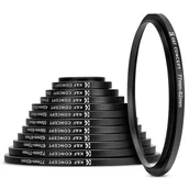 Akcesoria fotograficzne - Zestaw pierścieni redukcyjnych K&F CONCEPT 11w1 KF4163 do filtrów - miniaturka - grafika 1