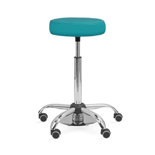 UBM MEDICA Zieleń medyczna 06 Siedzisko tapicerowane z nożną regulacją wysokości - Meble i wyposażenie gabinetów medycznych - miniaturka - grafika 1