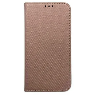 Etui Smart Magnet book Xiaomi Redmi Note 13 Pro+ 5G różowo-złoty /rosegold - Etui i futerały do telefonów - miniaturka - grafika 4