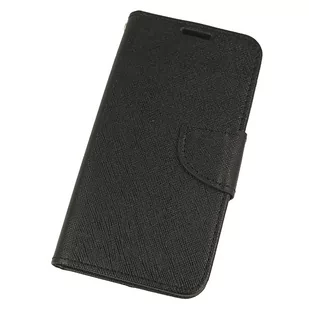 pokrowiec etui z klapką na magnes Fancy Case czarne do SAMSUNG Galaxy A40 - Etui i futerały do telefonów - miniaturka - grafika 1