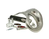 Części motocyklowe - Rura wydechowa Turbo Kit Bufanda RQ chrom do Rieju MRX 50 - miniaturka - grafika 1