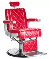 Barbiero Fotel barberski ODYS BH-31825M Czerwony BH-31825M/184 - Fotele fryzjerskie - miniaturka - grafika 1