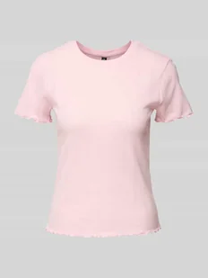 T-shirt o kroju regular fit z mieszanki bawełny model ‘FIA’ - Koszulki i topy damskie - miniaturka - grafika 1