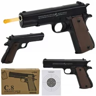 Zabawki militarne - Replika Metal Asg Broń Pistolet Na Kulki Karabin - miniaturka - grafika 1