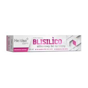 Heltiso Care Blisilico Silikonowy żel na blizny, 20ml >> 0zł za wysyłkę przy zakupach od 49 zł << - Problemy skórne - miniaturka - grafika 1