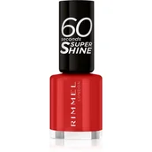 Lakiery do paznokci - Rimmel 60 Seconds Super Shine lakier do paznokci 430 Coralicious 8ml - miniaturka - grafika 1