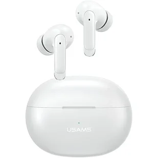 USAMS Słuchawki Bluetooth 5.3 TWS X-Don Series Dual mic ENC bezprzewodowe biały/white BHUXD02 (USAMS-XD18) - Słuchawki - miniaturka - grafika 1