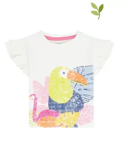 Kaftaniki dla niemowląt - Sense Organics Koszulka "Ada" w kolorze białym - grafika 1