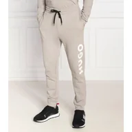 Dresy męskie - HUGO Spodnie dresowe Dutschi | Regular Fit - miniaturka - grafika 1