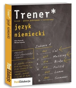 Trener. Język niemiecki - Podręczniki dla liceum - miniaturka - grafika 1