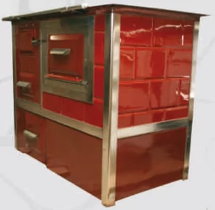 Kuchnia, angielka z piekarnikiem 9,5kW, bez płaszcza wodnego (kolor: brąz) - spełnia anty-smogowy EkoProjekt 92282084 - Kuchnie węglowe - miniaturka - grafika 6