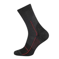 Skarpetki męskie - Skarpety z wełną merino Fjord Nansen Axter Kevlar black/oaky - 35-38 - miniaturka - grafika 1