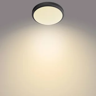 Philips Doris sufitowa LED 2 700 K czarna 28cm - Lampy sufitowe - miniaturka - grafika 2
