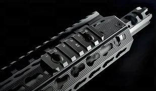 Strike Industries - Szyna LINK KeyMod &amp; M-Lok Rail 6 Slots - Czarny - Osprzęt do wiatrówek - miniaturka - grafika 5