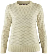 Swetry damskie - Fjällräven Övik Nordic Sweater W sweter damski (1 opakowanie) - miniaturka - grafika 1