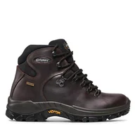 Buty trekkingowe męskie - Trekkingi Grisport 10303D69G Brązowy - miniaturka - grafika 1