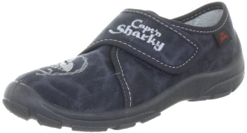 Capt'n Sharky Kapcie chłopięce Danny, szary - szary noc 9-34 EU
