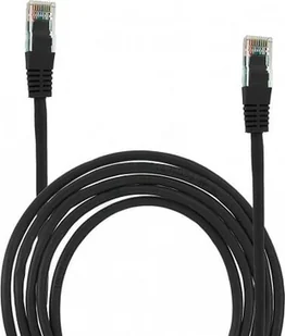 KABEL UTP 5E 1.5M CZARNY PATCHCORD - Patchcordy - miniaturka - grafika 1