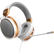 Słuchawki - DARK PROJECT Sono Biało-złoty - miniaturka - grafika 1