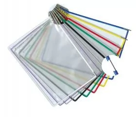 TARIFOLD PANEL PREZENTACYJNY A4 10SZT. OTWARCIE Z GÓRY KOLOR CZARNY - Akcesoria do projektorów - miniaturka - grafika 1