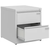 Meble i wyposażenie gabinetów medycznych - Szafa z szufladami na dokumenty pacjentów i klientów SZK 304/2 LX - miniaturka - grafika 1