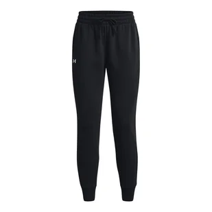 Damskie Spodnie UNDER ARMOUR UA RIVAL FLEECE JOGGER 1379438-001 – Czarny - Spodnie damskie - miniaturka - grafika 1