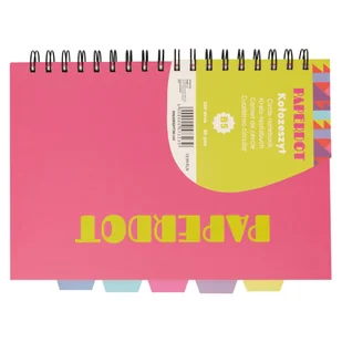 Paperdot, Kołozeszyt, B5, 120 kartek, Różowy - Zeszyty szkolne - miniaturka - grafika 1