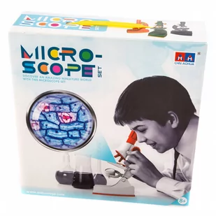 Mikroskop 300X Zestaw Dla Dzieci Mały Naukowiec - Mały naukowiec - miniaturka - grafika 1