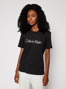 Koszulki i topy damskie - Calvin Klein Underwear T-Shirt 000QS61105E Czarny Regular Fit - miniaturka - grafika 1