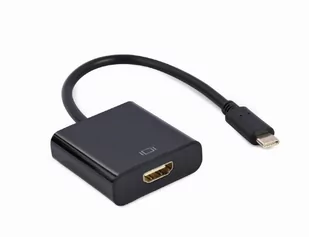 GEMBIRD Adapter USB-C do HDMI 4K 30Hz female 15 cm A-CM-HDMIF-03 | Darmowa dostawa - Pozostałe akcesoria sieciowe - miniaturka - grafika 1