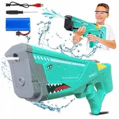 Zabawki militarne - REKIN NA WODĘ WODNA ELEKTRYCZNY NA AKUMULATOR MIOTACZ SHARK - miniaturka - grafika 1
