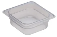 Akcesoria gastronomiczne - Pojemnik GN 1/6 z przezroczystego polipropylenu, Cambro, GN 1/6, 1L, transparentny, 162x176x(H)65mm - miniaturka - grafika 1