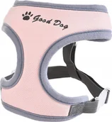 Szelki dla psów - Barry King Szelki dla psa 28-41cm, szary/różowy - miniaturka - grafika 1