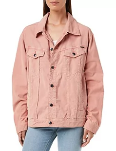 G-STAR RAW Damska kurtka oversized Western Wmn EV, różowa (Rainbow Light Dusty Rose gd D22579-C436-G041), XS, różowy (Rainbow Light Dusty Rose Gd D22579-c436-g041) - Kurtki damskie - miniaturka - grafika 1