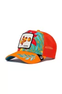 Czapki męskie - Goorin Bros czapka z daszkiem kolor pomarańczowy wzorzysta - miniaturka - grafika 1