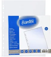 Koszulki na dokumenty - Sleeves Bantex Maxi, A4 + 22x30cm, 100 microns, matt 50 0809-203 - miniaturka - grafika 1