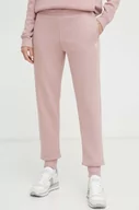Spodnie damskie - G-Star Raw spodnie dresowe kolor fioletowy gładkie - miniaturka - grafika 1