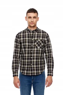 LEE BUTTON DOWN BLACK L880TY01 M - Koszule męskie - miniaturka - grafika 1