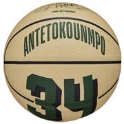 Koszykówka - Wilson NBA Player Icon Giannis Antetokounmpo Mini Ball WZ4007501XB, unisex, piłki do koszykówki, Beżowe - miniaturka - grafika 1