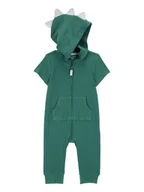 Pajacyki dla niemowląt - carter's Kombinezon w kolorze zielonym - miniaturka - grafika 1