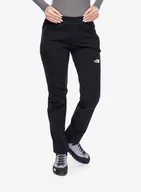 Spodnie narciarskie - Spodnie damskie The North Face Ridge Po Slim Straight Pant - tnf black/tnf black - miniaturka - grafika 1
