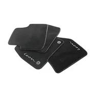 Dywaniki samochodowe - Seat 5FB061675041 tekstylne dywaniki podłogowe 4 x dywaniki materiałowe welurowe, z napisem Leon, ze wzmocnieniem obszaru podnóżka, nie nadają się do Mild-Hybrid/eTSI - miniaturka - grafika 1