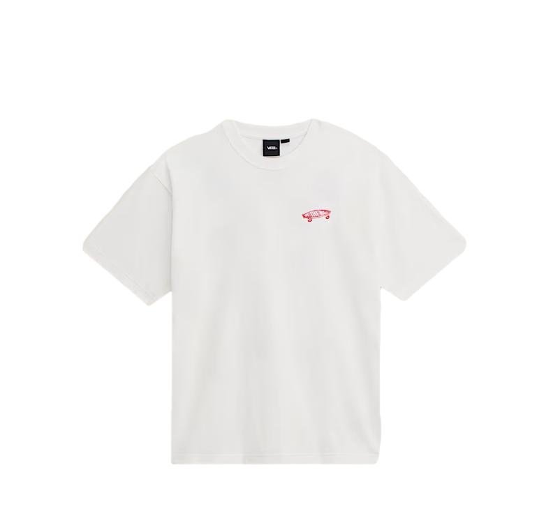 T-shirt Męski VANS Full Deck SS Tshirt EGRET VN000T6VC9F1 XL