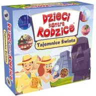 Gry planszowe - Dzieci kontra Rodzice Tajemnice Świata Nowa - miniaturka - grafika 1