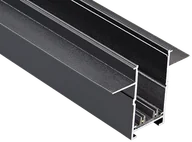Lampy pozostałe - Szynoprewód metalowy jednofazowy Magnetic AZ5172 czarny - miniaturka - grafika 1