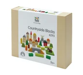 Klocki - Klocki na wsi, Zabawki drewniane - miniaturka - grafika 1